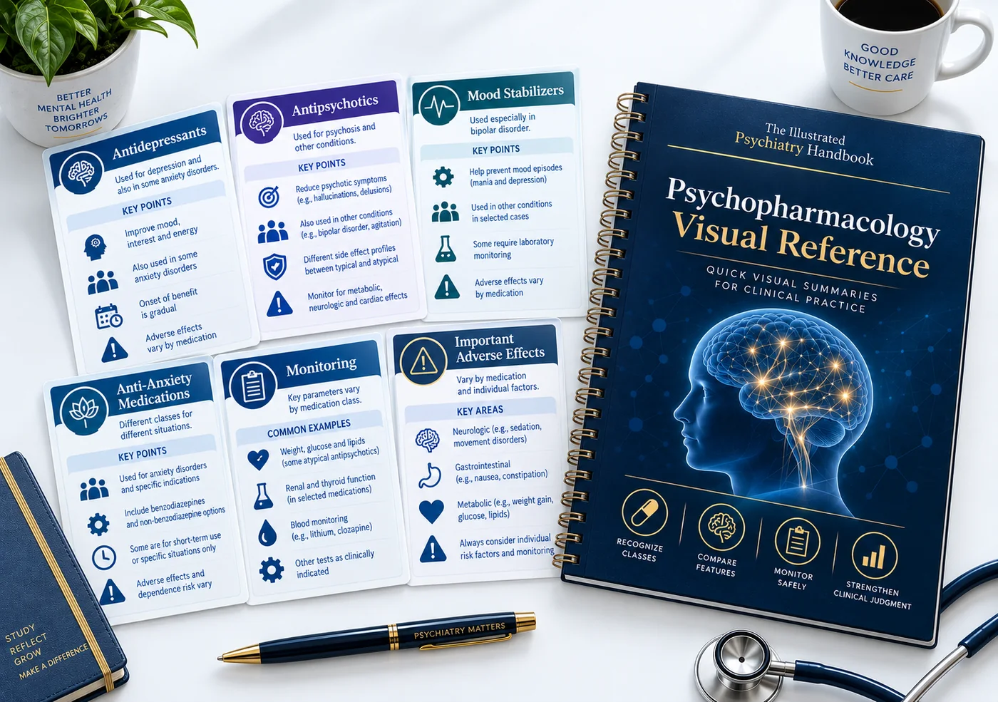 Psychopharmacology Visual Reference premium resource cover