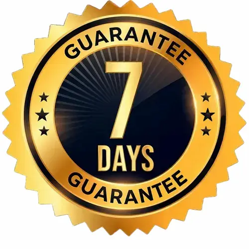 7 day guarantee seal