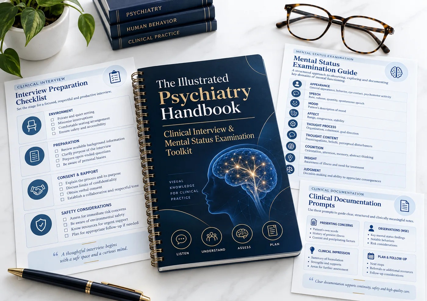Clinical Interview & Mental Status Examination Toolkit premium resource cover